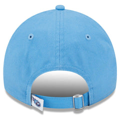 Tennessee Titans New Era Women's Main Core Classic 2.0 9TWENTY Adjustable Hat Light Blue - NFL