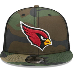 Arizona Cardinals New Era Main Trucker 9FIFTY Snapback Hat Camo - NFL