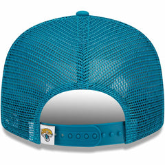 Jacksonville Jaguars New Era Youth Main Trucker 9FIFTY Snapback Hat Teal - NFL