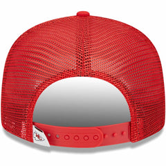 Kansas City Chiefs New Era Youth Main Trucker 9FIFTY Snapback Hat Red - NFL