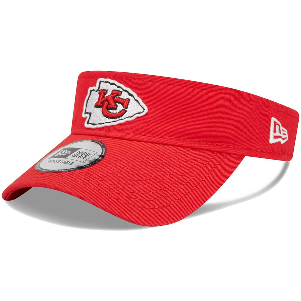 Kansas City Chiefs New Era Main Adjustable Visor Red - NFL