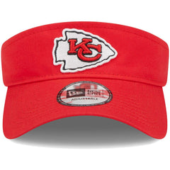 Kansas City Chiefs New Era Main Adjustable Visor Red - NFL
