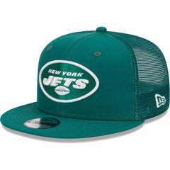 New York Jets New Era Youth Main Trucker 9FIFTY Snapback Hat Green - NFL