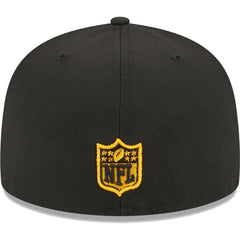 Pittsburgh Steelers New Era Main 59FIFTY Fitted Hat Black - NFL