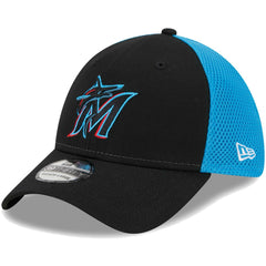 Miami Marlins New Era Team Neo 39THIRTY Flex Hat Clearance