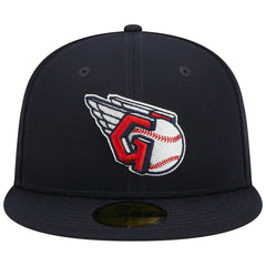 Cleveland Guardians New Era Primary Logo 2019 MLB All-Star Game Team Color 59FIFTY Fitted Hat On Sale
