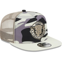 San Francisco Giants New Era Chrome Camo A-Frame 9FIFTY Trucker Snapback Hat discount