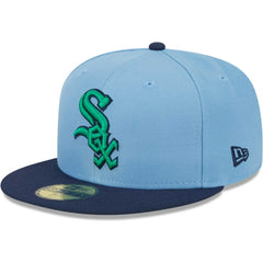 Chicago White Sox New Era Green Undervisor 59FIFTY Fitted Hat On Sale