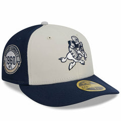 Dallas Cowboys New Era 2023 Sideline Historic Low Profile 59FIFTY Fitted Hat Cream/Navy - NFL