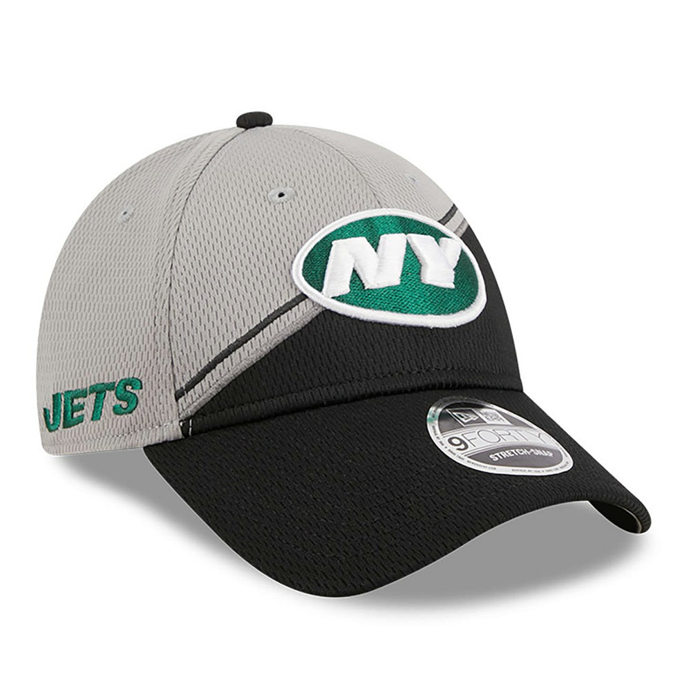 New York Jets New Era 2023 Sideline 9FORTY Adjustable Hat Gray/Black - NFL