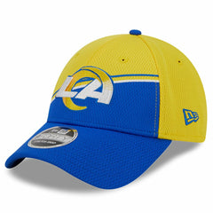 Los Angeles Rams New Era 2023 Sideline 9FORTY Adjustable Hat Gold/Royal - NFL