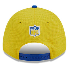 Los Angeles Rams New Era 2023 Sideline 9FORTY Adjustable Hat Gold/Royal - NFL