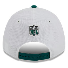New York Jets New Era 2023 Sideline 9FORTY Adjustable Hat White/Green - NFL