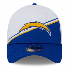 Los Angeles Chargers New Era 2023 Sideline 39THIRTY Flex Hat White/Blue - NFL