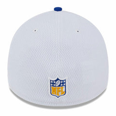 Los Angeles Chargers New Era 2023 Sideline 39THIRTY Flex Hat White/Blue - NFL