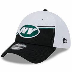 New York Jets New Era 2023 Sideline 39THIRTY Flex Hat White/Black - NFL