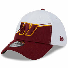 Washington Commanders New Era 2023 Sideline 39THIRTY Flex Hat White/Burgundy - NFL