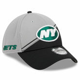 New York Jets New Era 2023 Sideline 39THIRTY Flex Hat Gray/Black - NFL