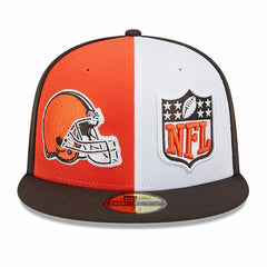 Cleveland Browns New Era 2023 Sideline 59FIFTY Fitted Hat Orange/Brown - NFL