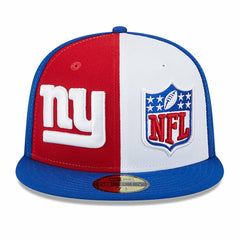 New York Giants New Era 2023 Sideline 59FIFTY Fitted Hat Red/Royal - NFL
