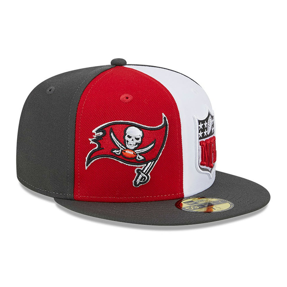Tampa Bay Buccaneers New Era 2023 Sideline 59FIFTY Fitted Hat Red/Pewter - NFL