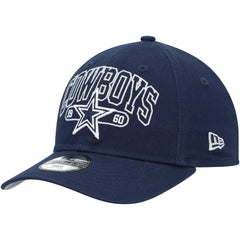Dallas Cowboys New Era Preschool Outline 9FORTY Adjustable Hat Navy - NFL