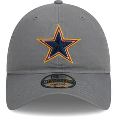 Dallas Cowboys New Era Color Pack 9TWENTY Adjustable Hat Gray - NFL