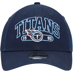 Tennessee Titans New Era Youth Outline 9FORTY Adjustable Hat Navy - NFL