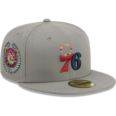 New Era - Philadelphia 76ers Color Pack 59FIFTY Fitted Hat - Gray
