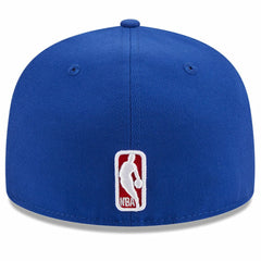 New Era - Philadelphia 76ers Chainstitch Logo Pin 59FIFTY Fitted Hat - Royal