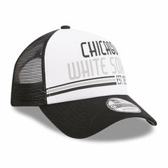 Chicago White Sox New Era Stacked A-Frame Trucker 9FORTY Adjustable Hat Near Me