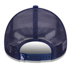 Los Angeles Dodgers New Era Stacked A-Frame Trucker 9FORTY Adjustable Hat Online