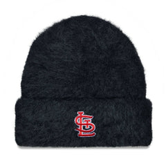 St. Louis Cardinals New Era Women's Fuzzy Cuffed Knit Hat discount