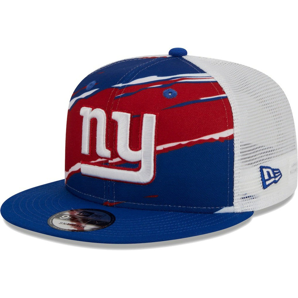 New York Giants New Era Tear Trucker 9FIFTY Snapback Hat Royal - NFL