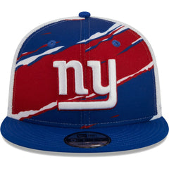 New York Giants New Era Tear Trucker 9FIFTY Snapback Hat Royal - NFL