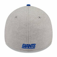 New York Giants New Era Striped 39THIRTY Flex Hat Heather Gray/Royal - NFL