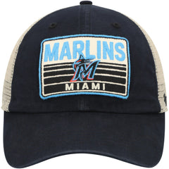 Miami Marlins '47 Four Stroke Clean Up Trucker Snapback Hat Lifestyle
