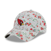 New Era Arizona Cardinals Women's Bouquet 9TWENTY Adjustable Hat Gray - NFL