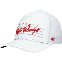 Detroit Red Wings - '47 Downburst Hitch Adjustable Hat White