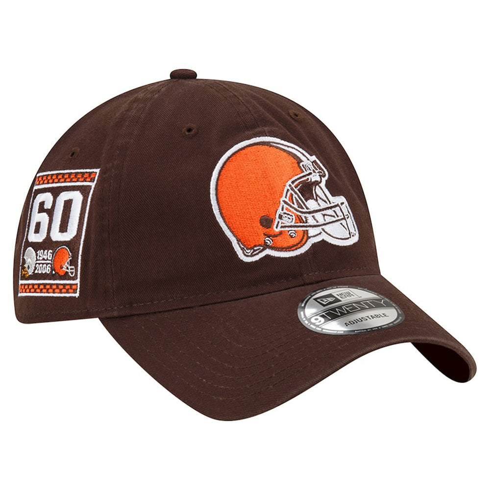 Cleveland Browns New Era Distinct 9TWENTY Adjustable Hat Brown - NFL