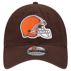 Cleveland Browns New Era Distinct 9TWENTY Adjustable Hat Brown - NFL