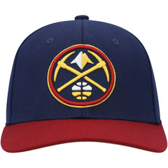 Mitchell & Ness - Denver Nuggets MVP Team Two-Tone 2.0 Stretch-Snapback Hat - Navy/Red