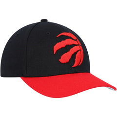 Mitchell & Ness - Toronto Raptors MVP Team Two-Tone 2.0 Stretch-Snapback Hat - Black/Red