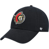 Ottawa Senators - '47 Clean Up Adjustable Hat Black