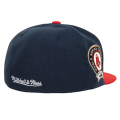 Boston Red Sox Mitchell & Ness Bases Loaded Fitted Hat On Sale