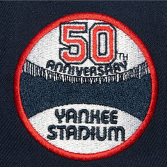 New York Yankees Mitchell & Ness Yankee Stadium 50th Anniversary Homefield Fitted Hat Clearance