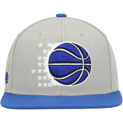 Mitchell & Ness - Orlando Magic Hardwood Classics Essentials 2.0 Snapback Hat - Gray/Blue