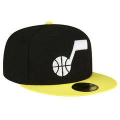 New Era - Utah Jazz 2-Tone 59FIFTY Fitted Hat - Black/Yellow