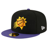 New Era - Phoenix Suns 2-Tone 59FIFTY Fitted Hat - Black/Purple