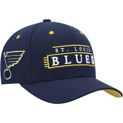 St. Louis Blues - Mitchell & Ness LOFI Pro Snapback Hat Navy